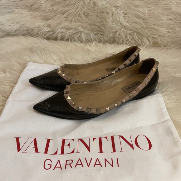 Valentino Rock Studded Flats - Picture 13 of 13